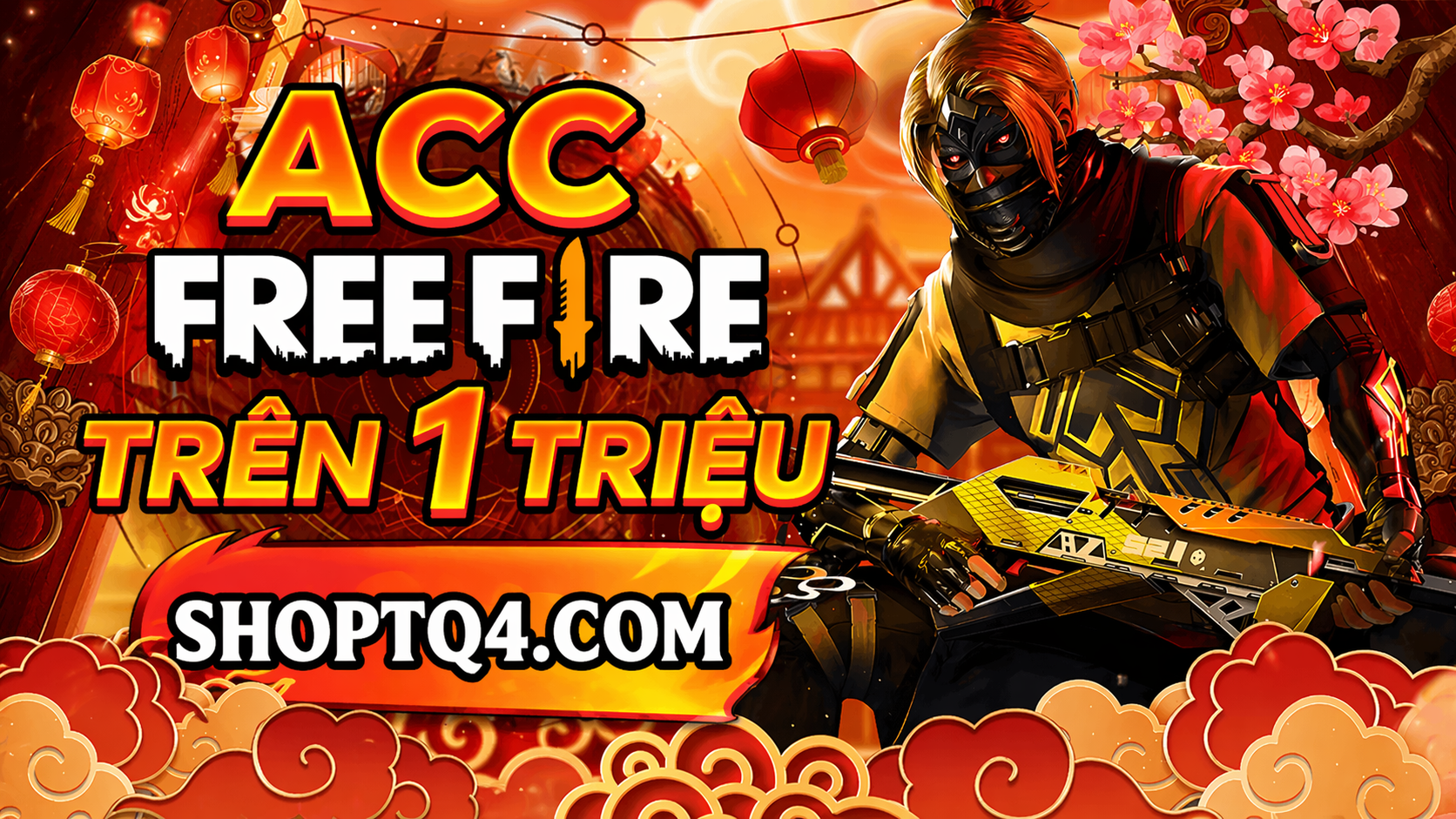 ACC FREE FIRE TỪ 1M - 5M